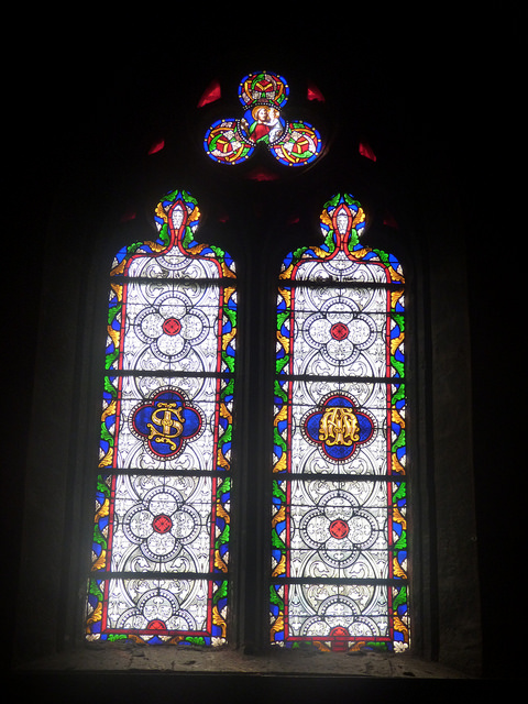 Stained glass window